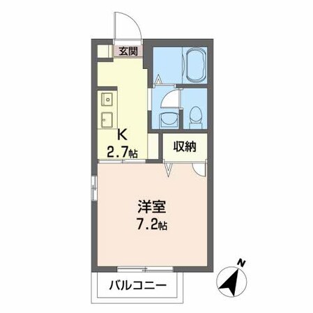 シャーメゾン和 A棟の物件間取画像